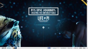 Life of Pi One Page Website Designs